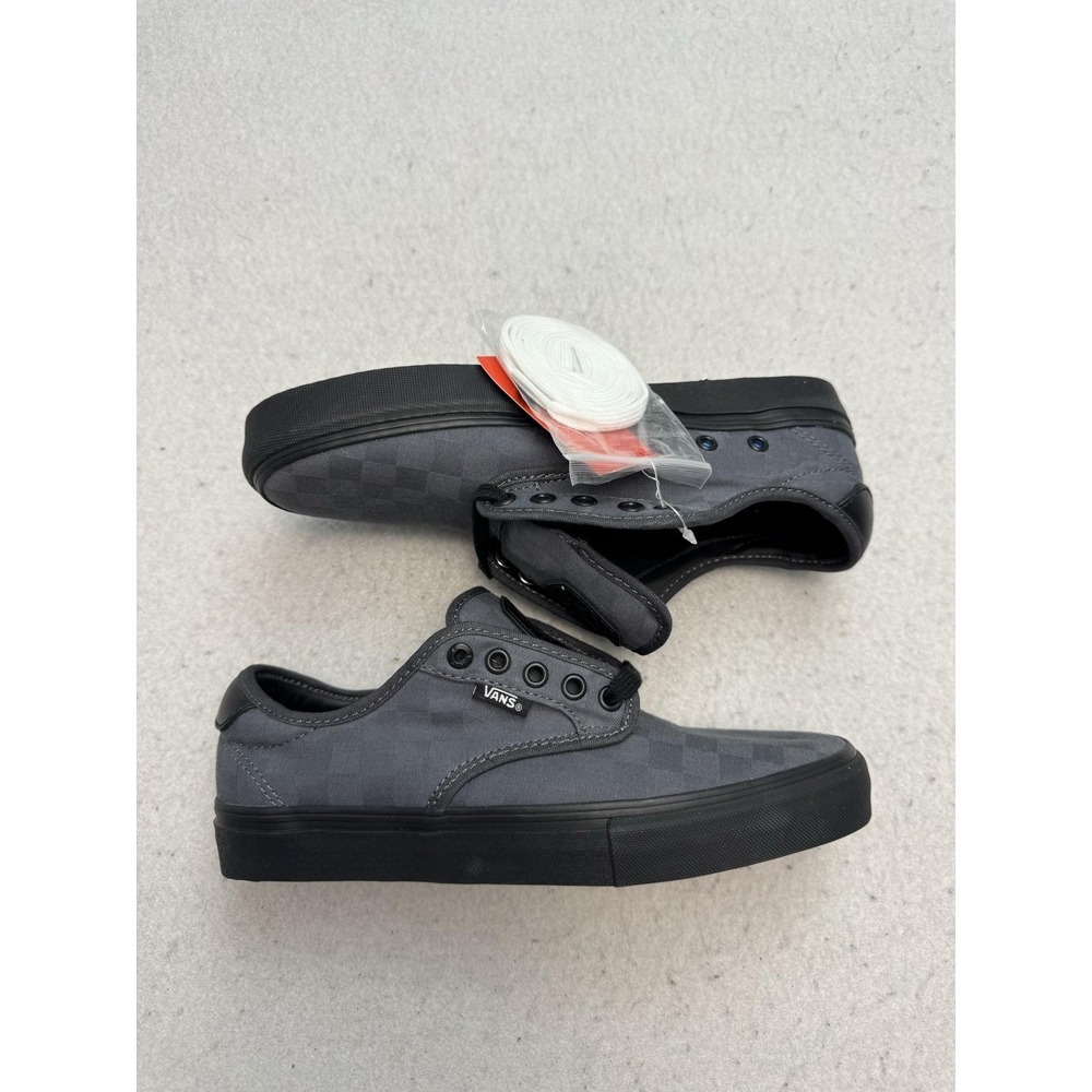 Vans Chima Ferguson Pro Shoes Mens Size 7 Gray Checkerboard Skateboard Sneakers